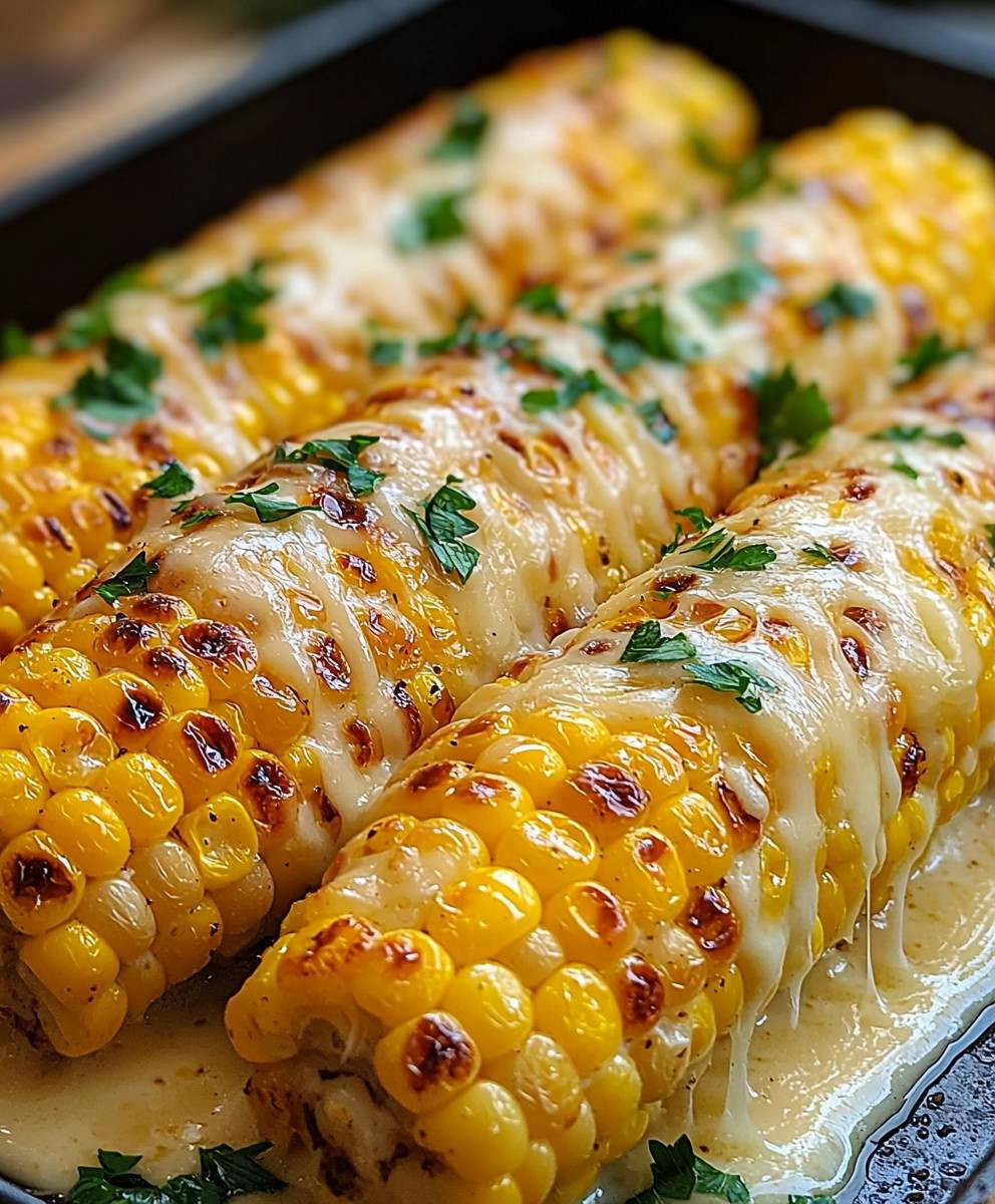 Garlic Butter Corn Cheese