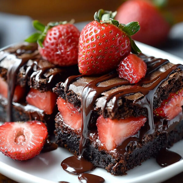 Chocolate Covered Strawberry Brownies: A Decadent Dessert Recipe You’ll ...