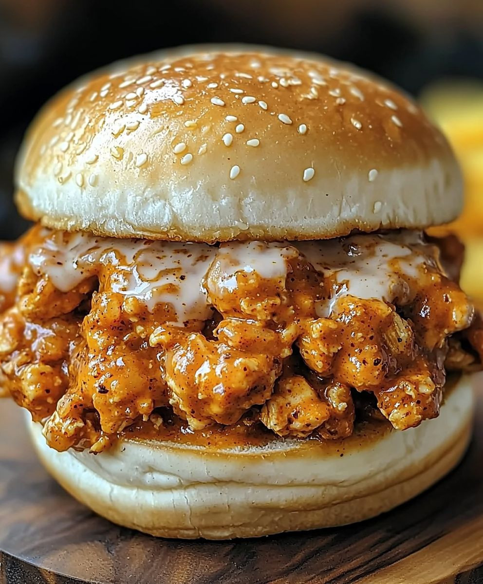 Cajun Chicken Sloppy Joes