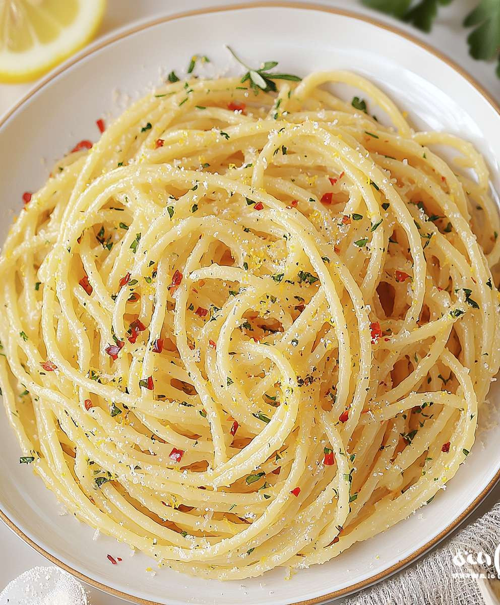 Lemon Garlic Butter Pasta