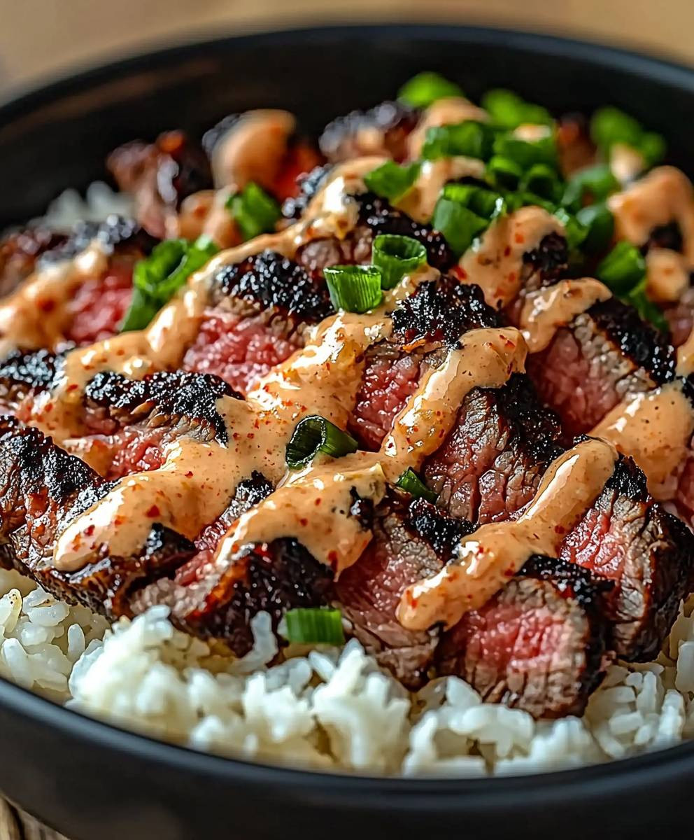 Korean BBQ Steak Bowls