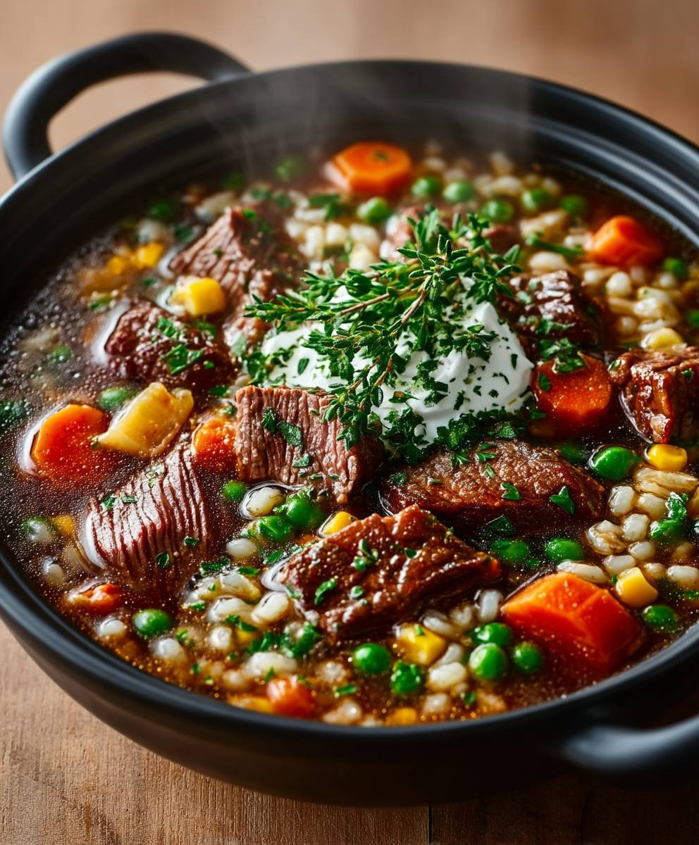 Beef Barley Soup