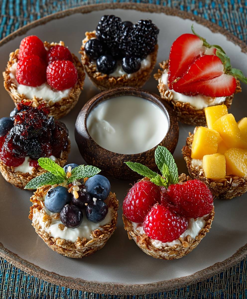 Breakfast granola cups
