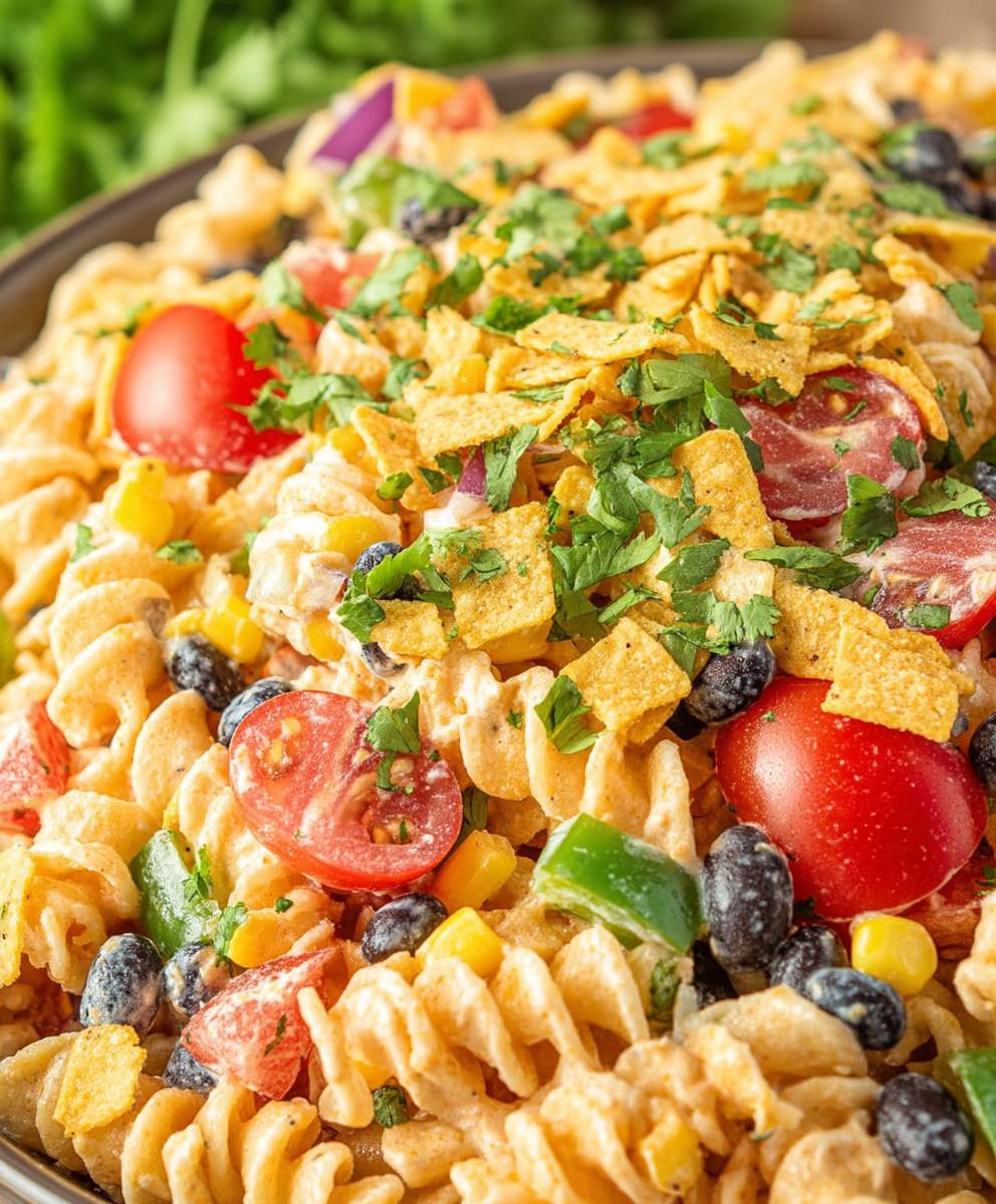 Ranch taco pasta salad