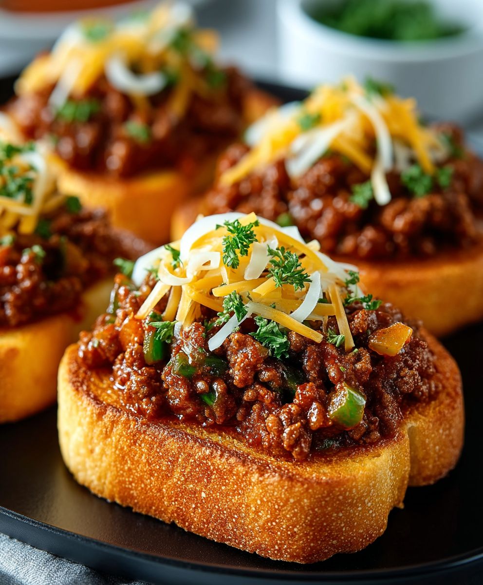Texas Toast Sloppy Joes