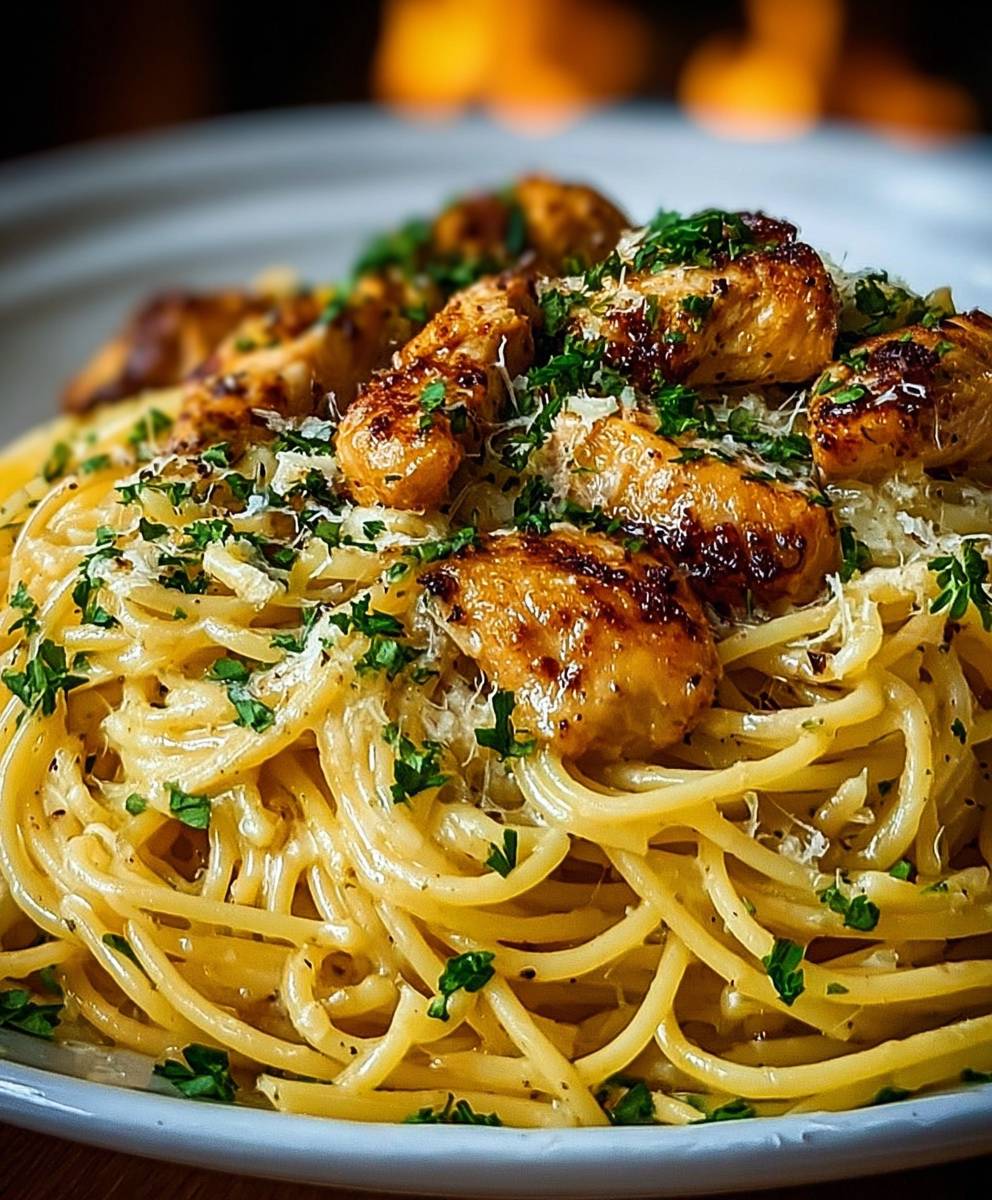 Monterey Chicken Spaghetti