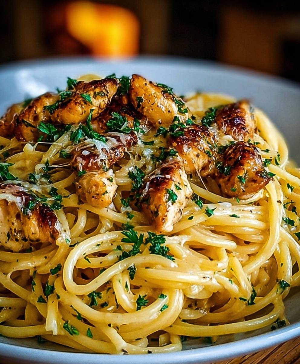 Monterey Chicken Spaghetti