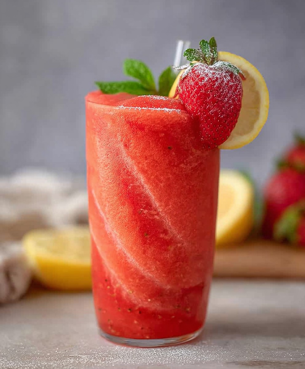 Frozen Strawberry Lemonade