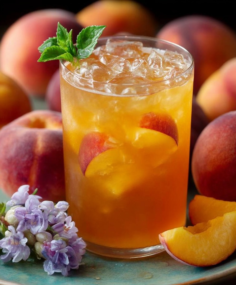 Easy Peach Tea