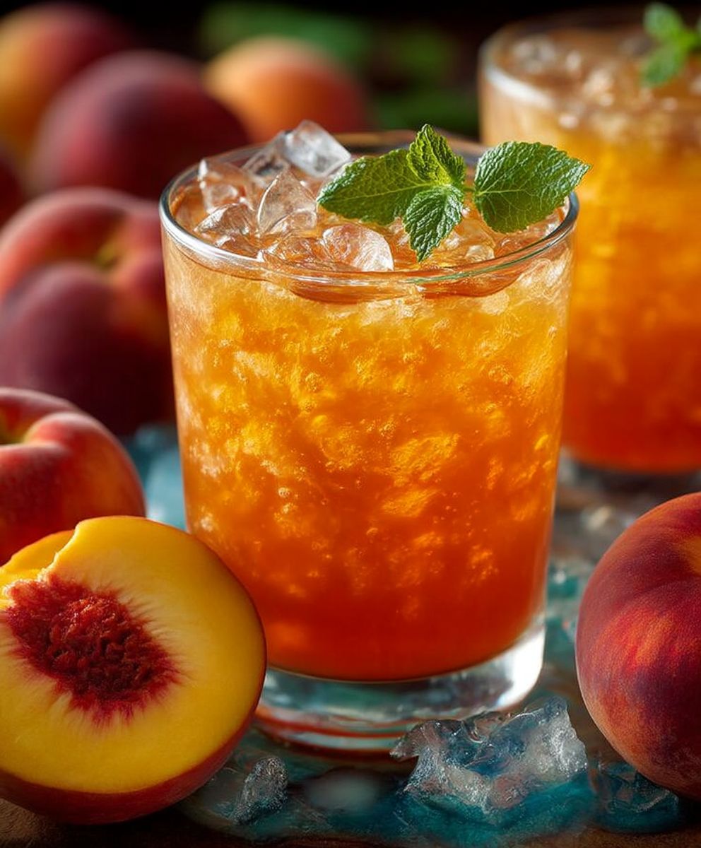 Easy Peach Tea