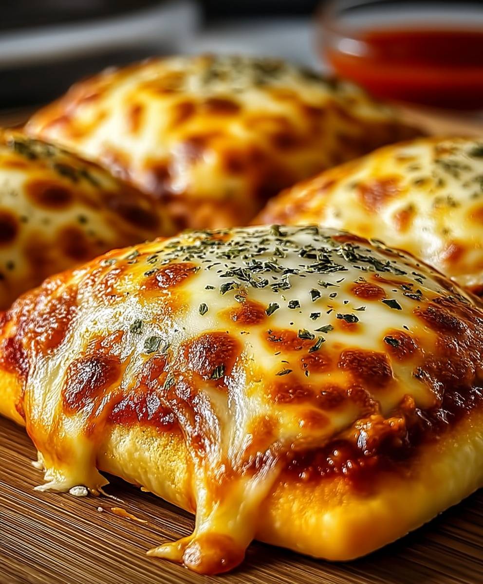 Cheesy Pizza Pockets
