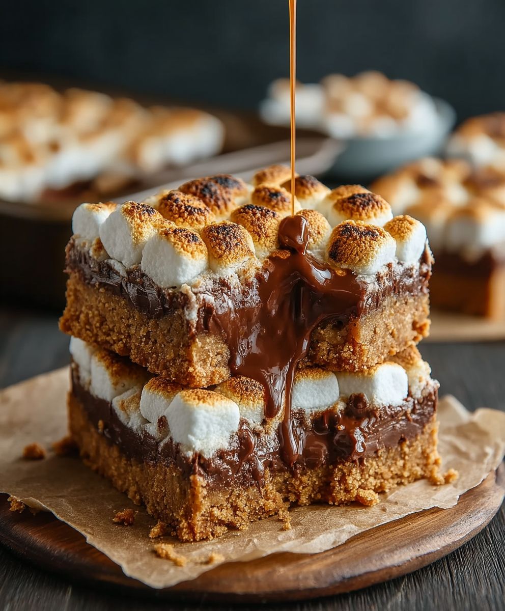 Gooey Smores Bars