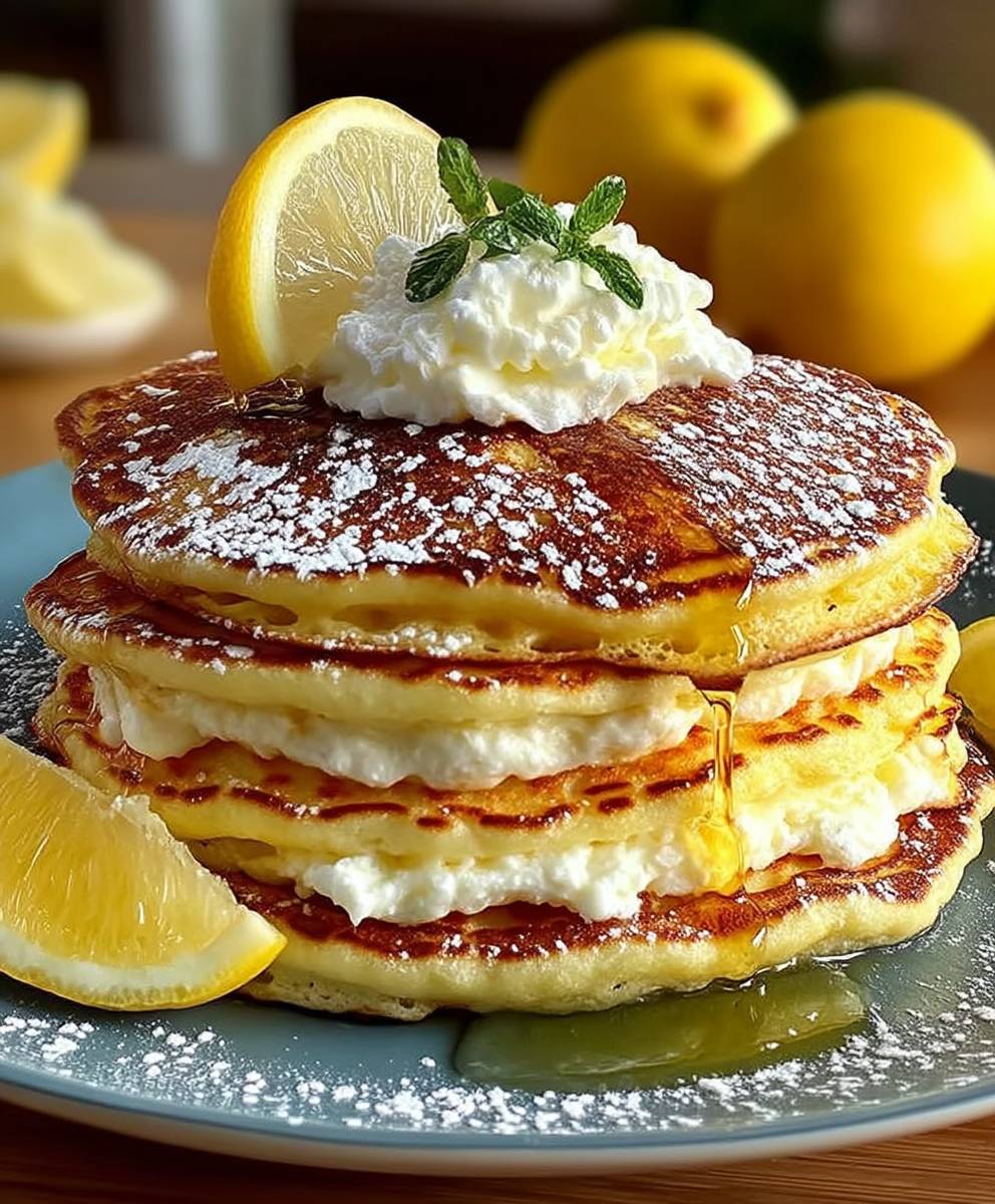 Lemon Ricotta Pancakes
