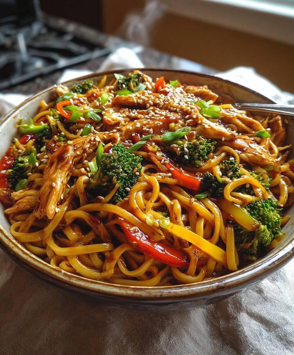 Chicken Teriyaki Noodles