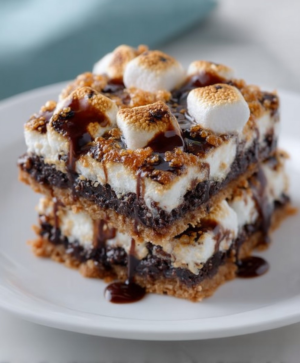 Smores brownies