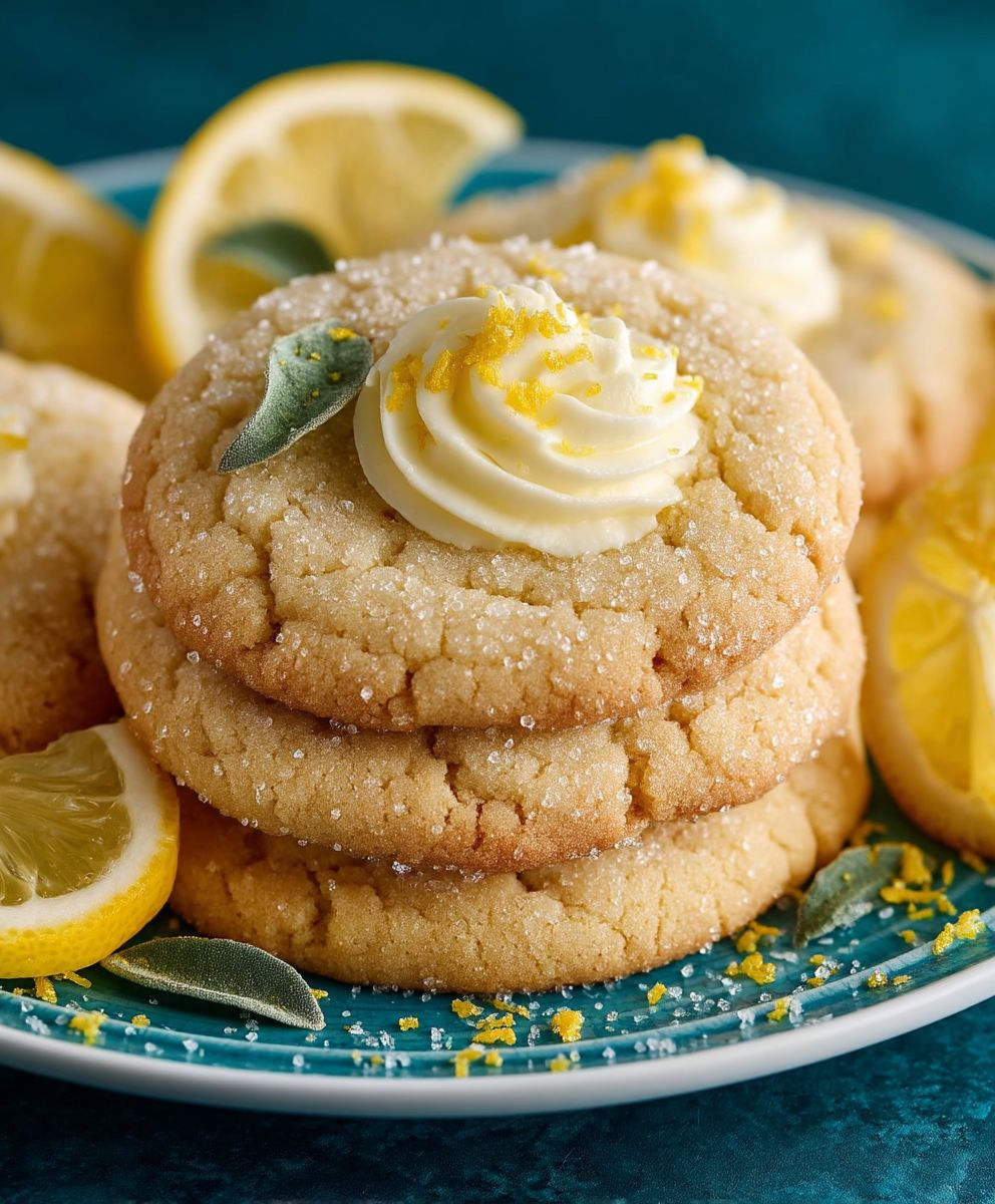 Lemon Sugar Cookies