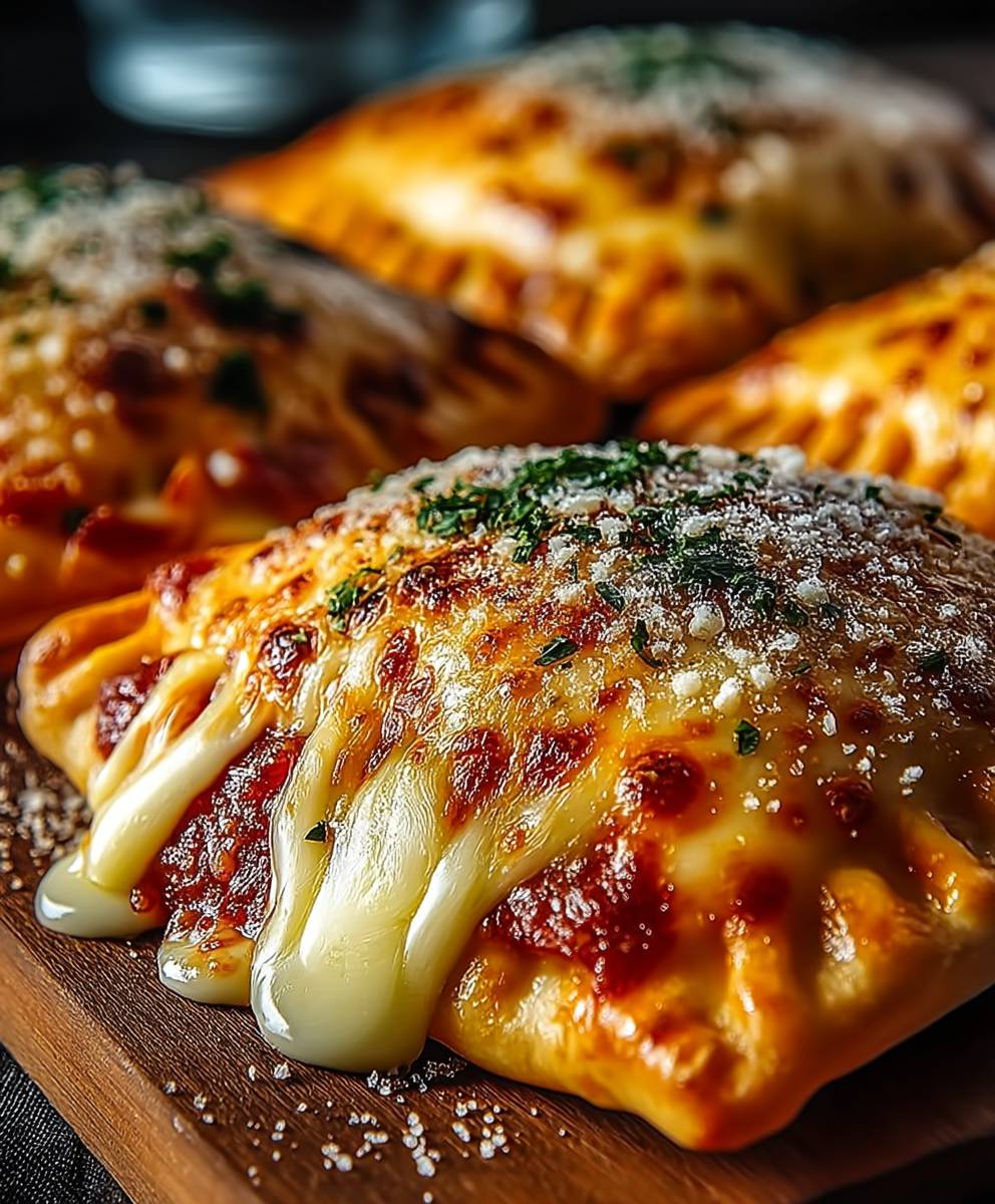 Cheesy Pizza Pockets