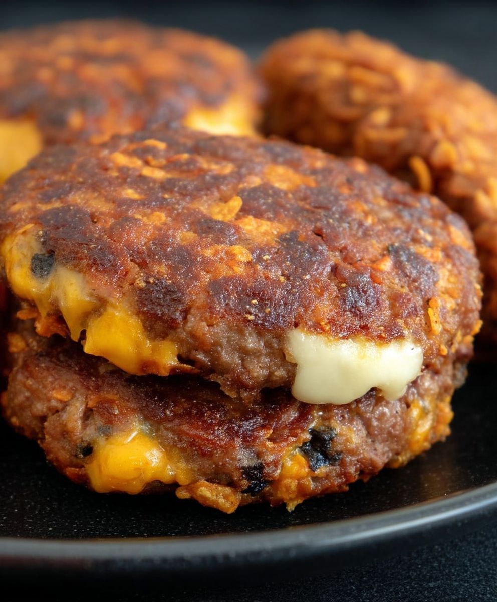 Doritos burger summer grilling
