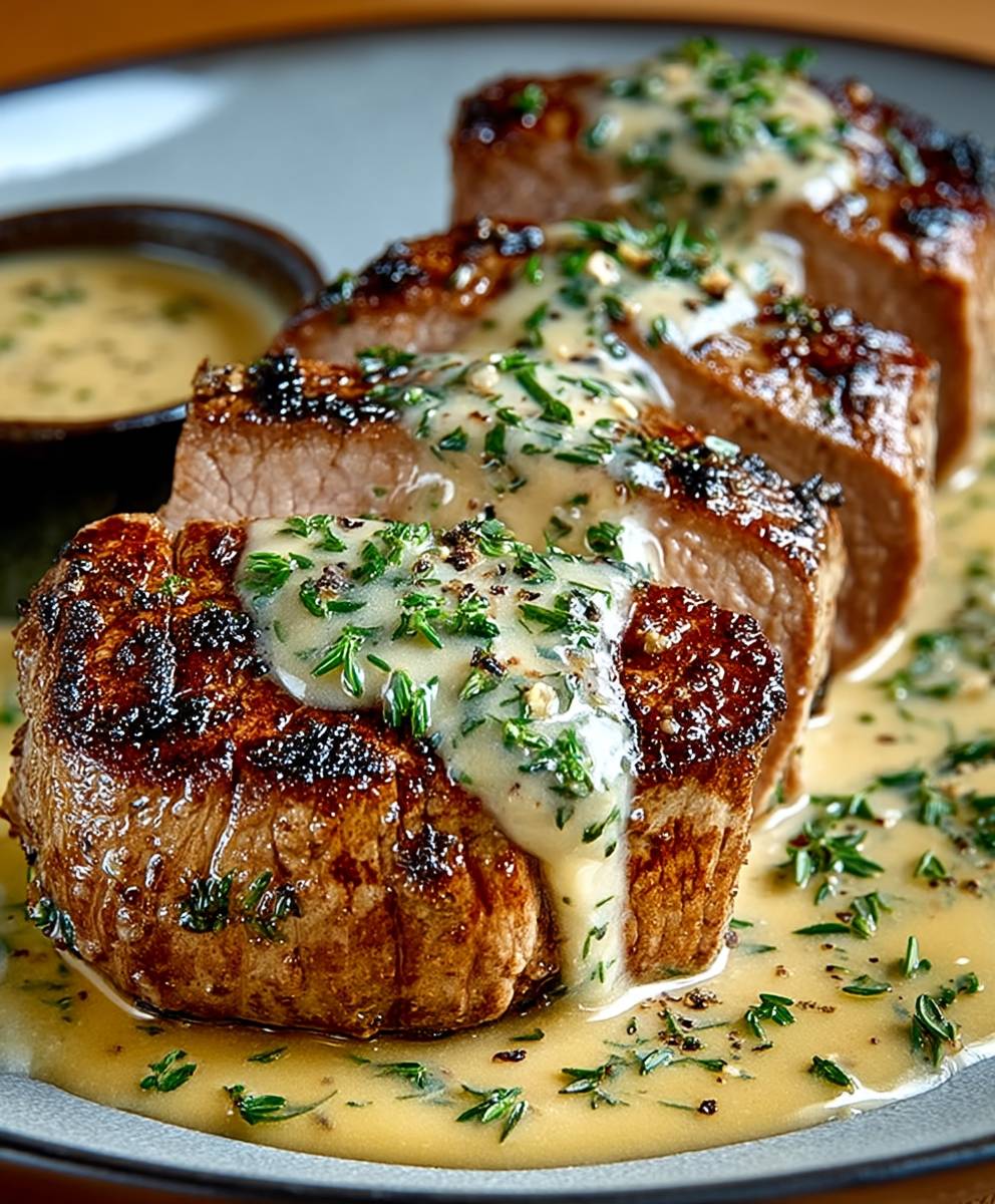 Pork Tenderloin Dijon Cream Sauce