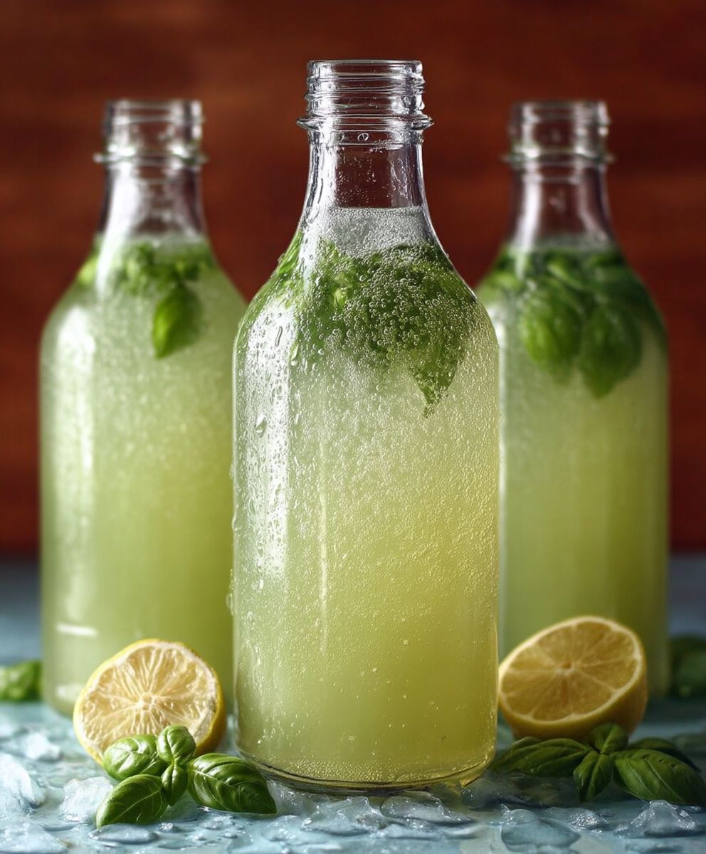 Basil Lemonade Drink