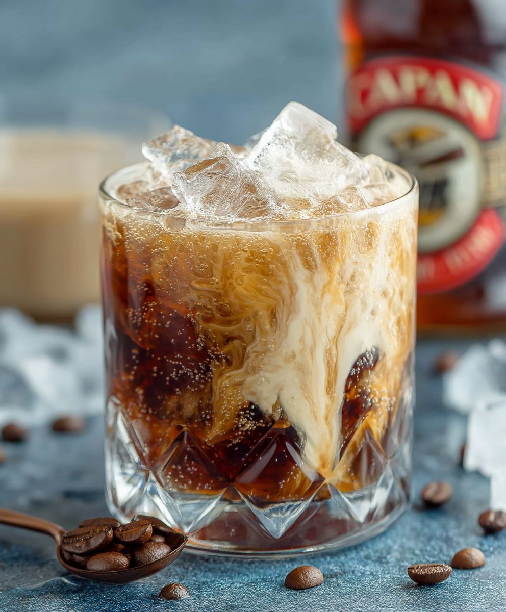 Creamy Root Beer Rum Cocktail