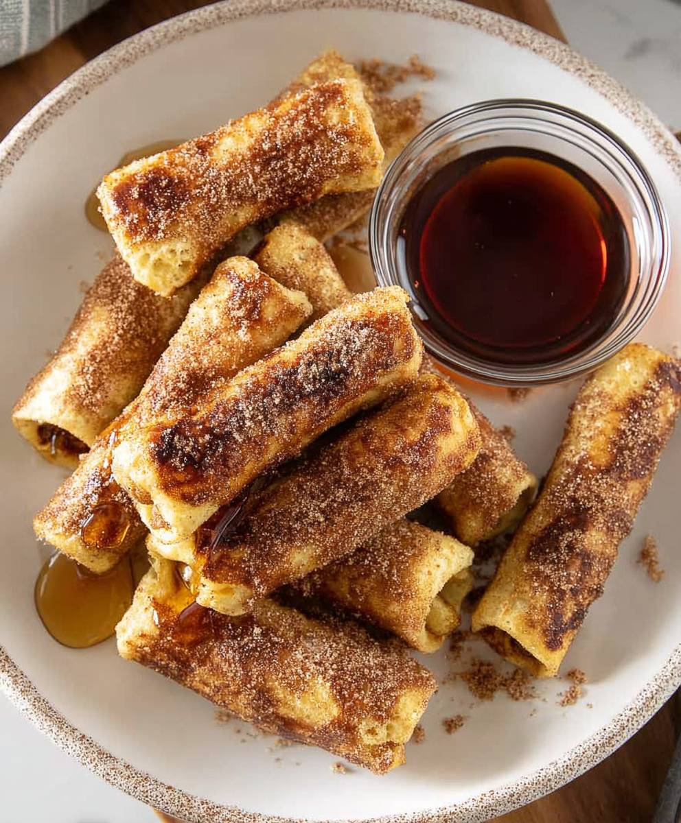 French Toast Roll Ups