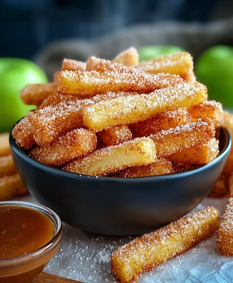 Air Fryer Apple Fries