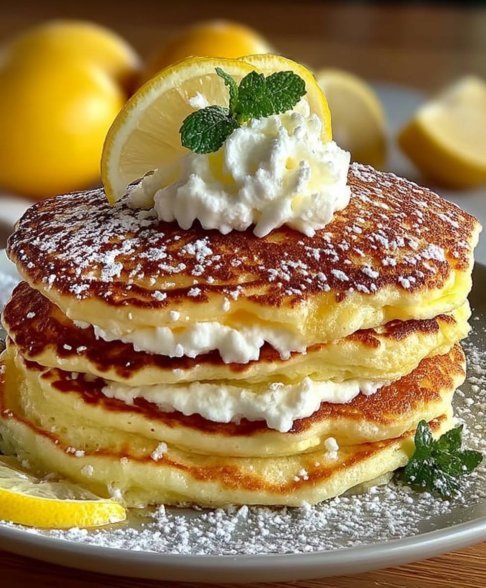 Lemon Ricotta Pancakes