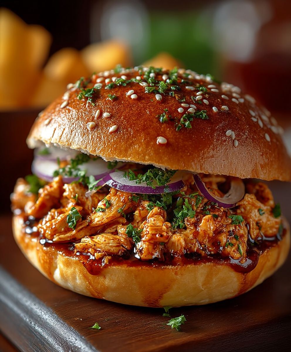 Cajun Chicken Sloppy Joes