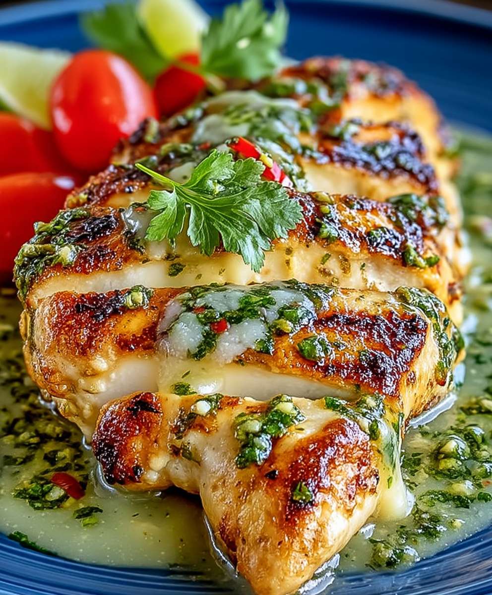Grilled Salsa Verde Chicken