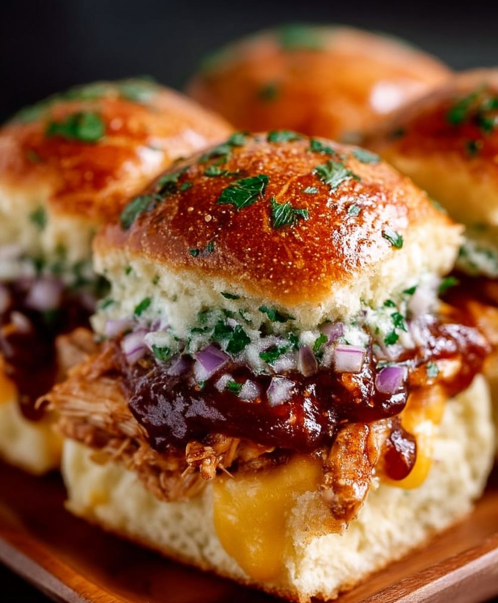 BBQ Chicken Sliders