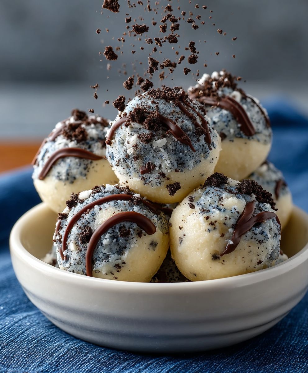 Cream Cheese Oreo Protein Balls