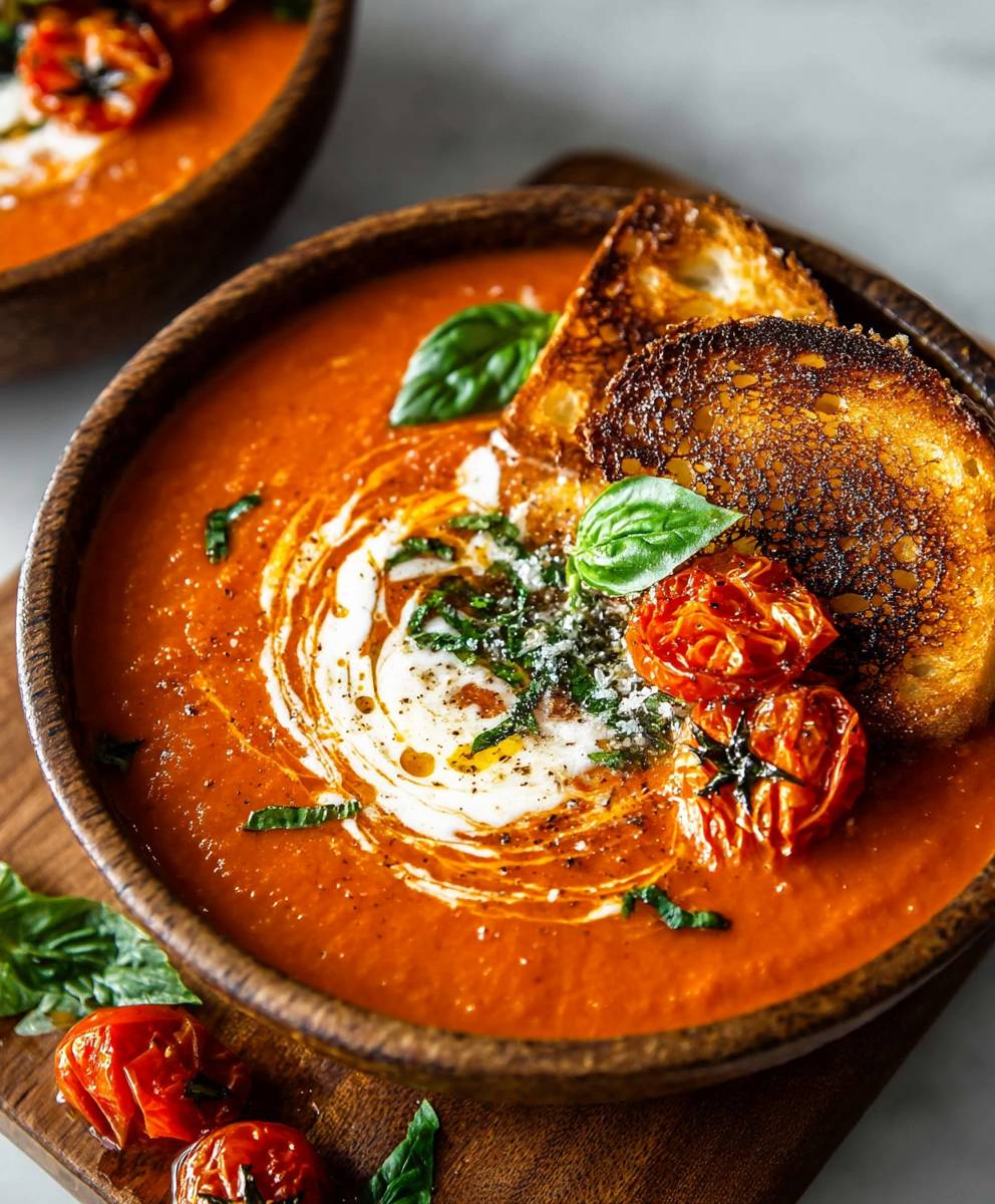 Easy Roasted Tomato Soup