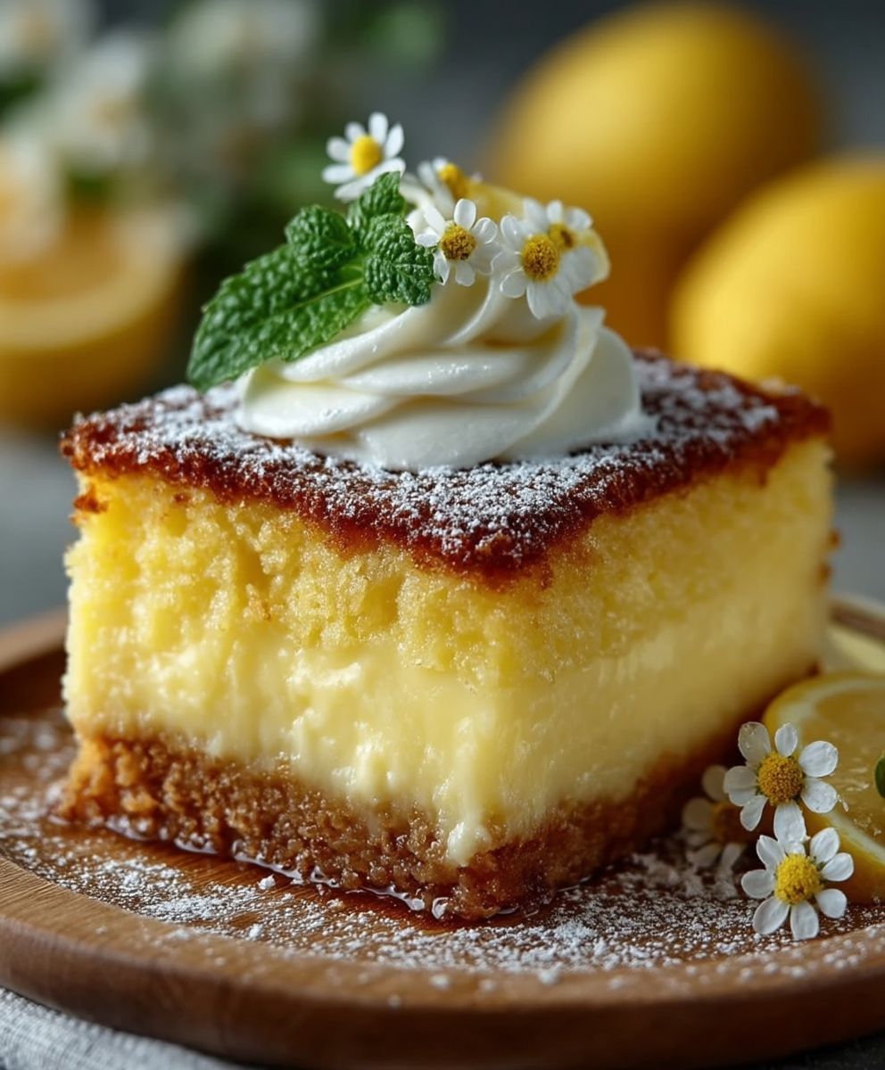 Lemon Custard Cake