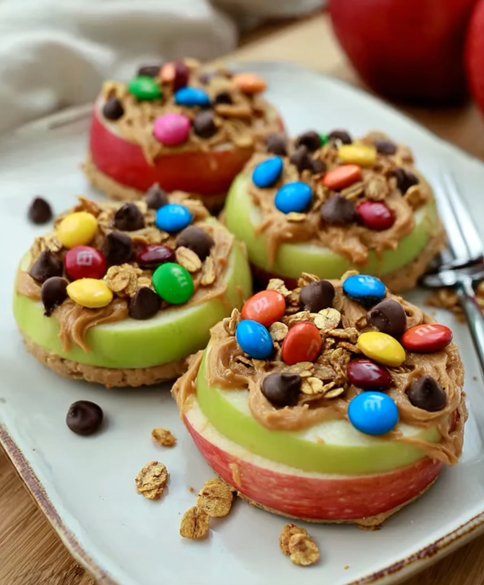 Apple monster cookies