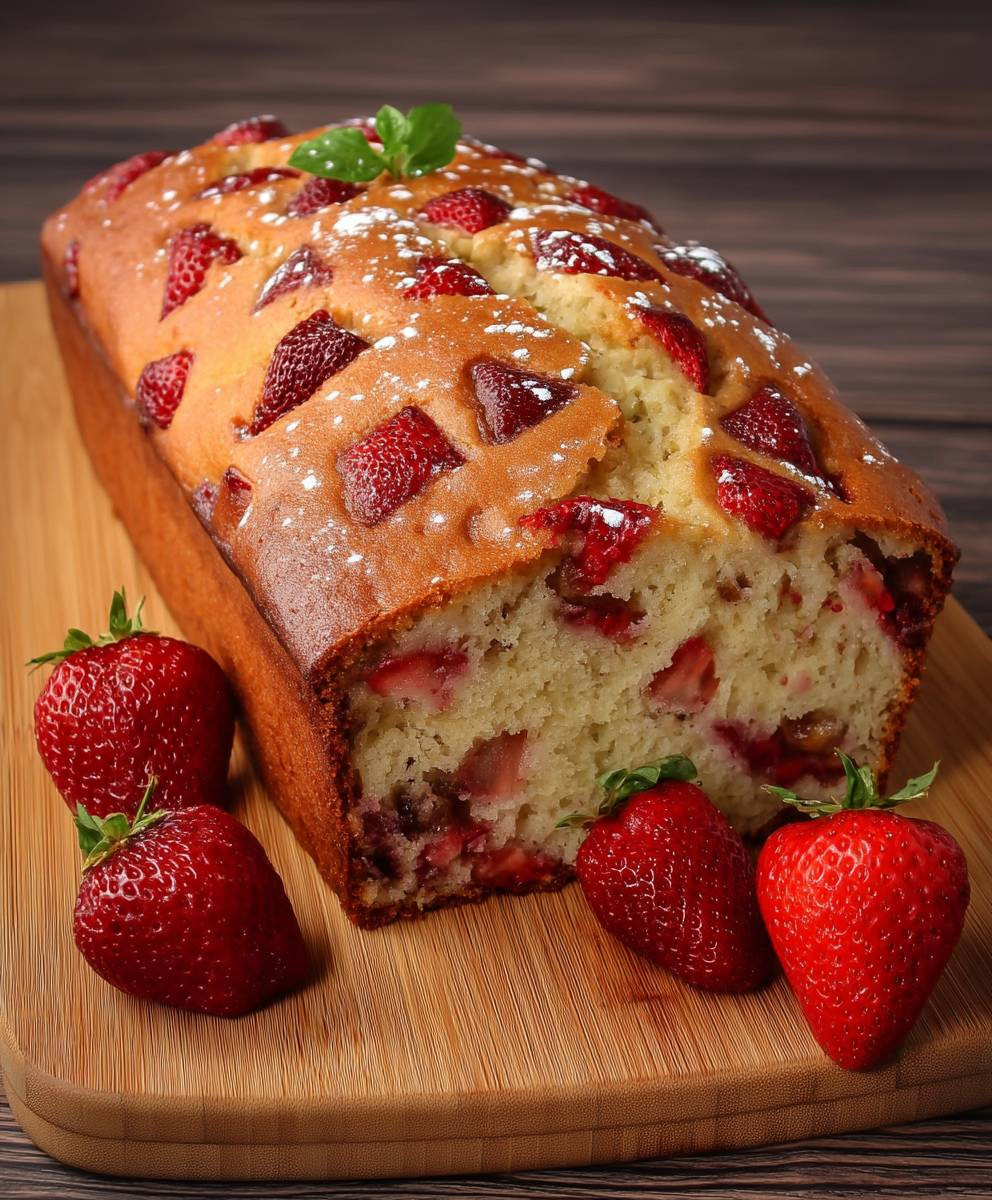 Fresh Strawberry Bread