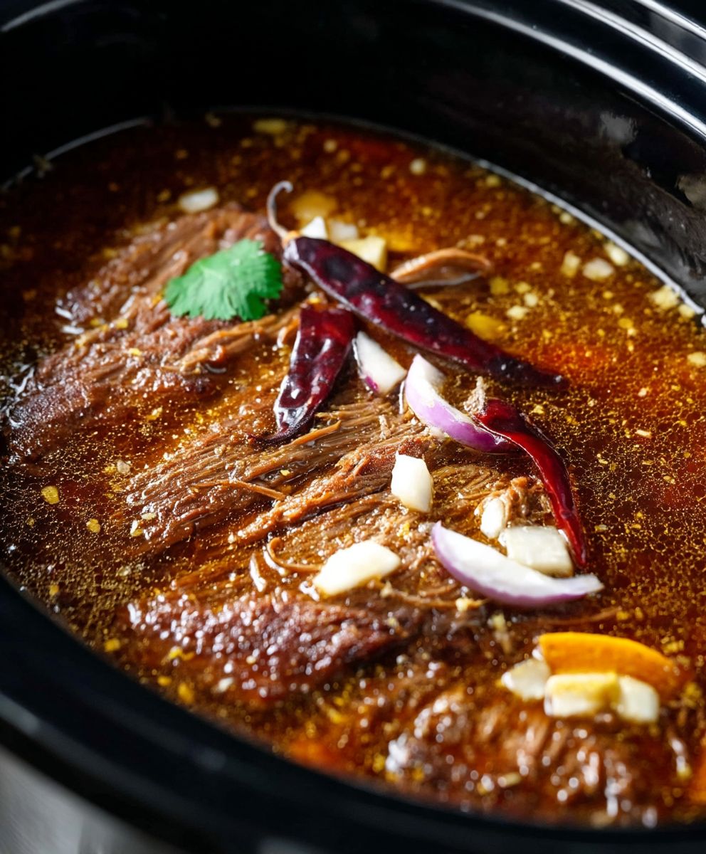 Crock Pot Birria Tacos
