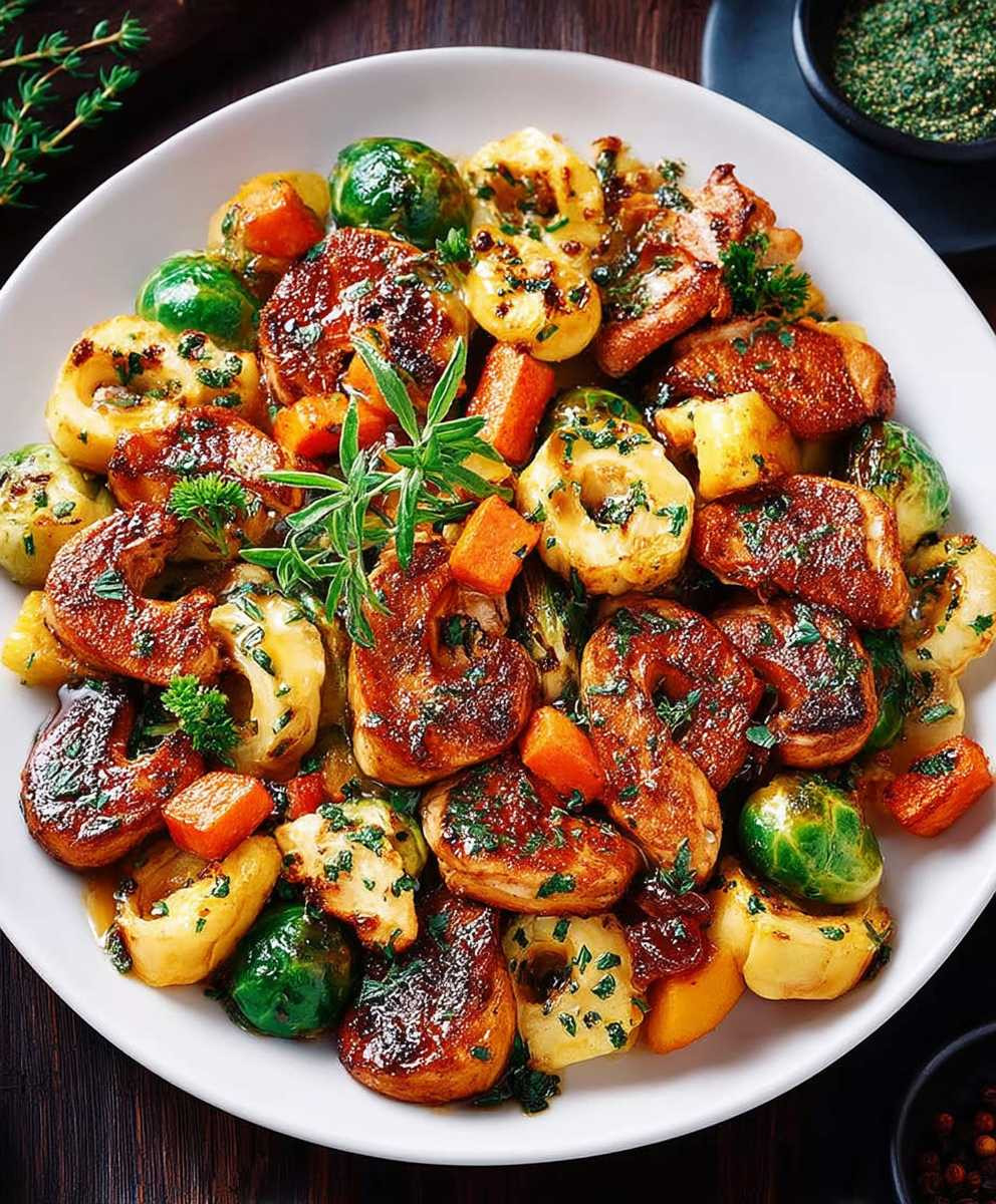 Autumn Chicken Dinner