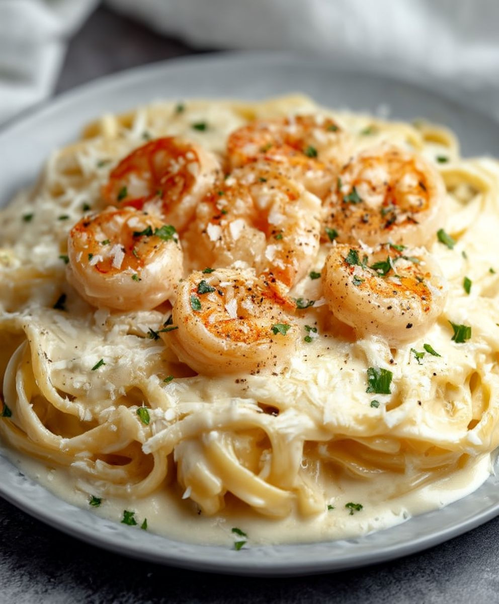 Shrimp Alfredo