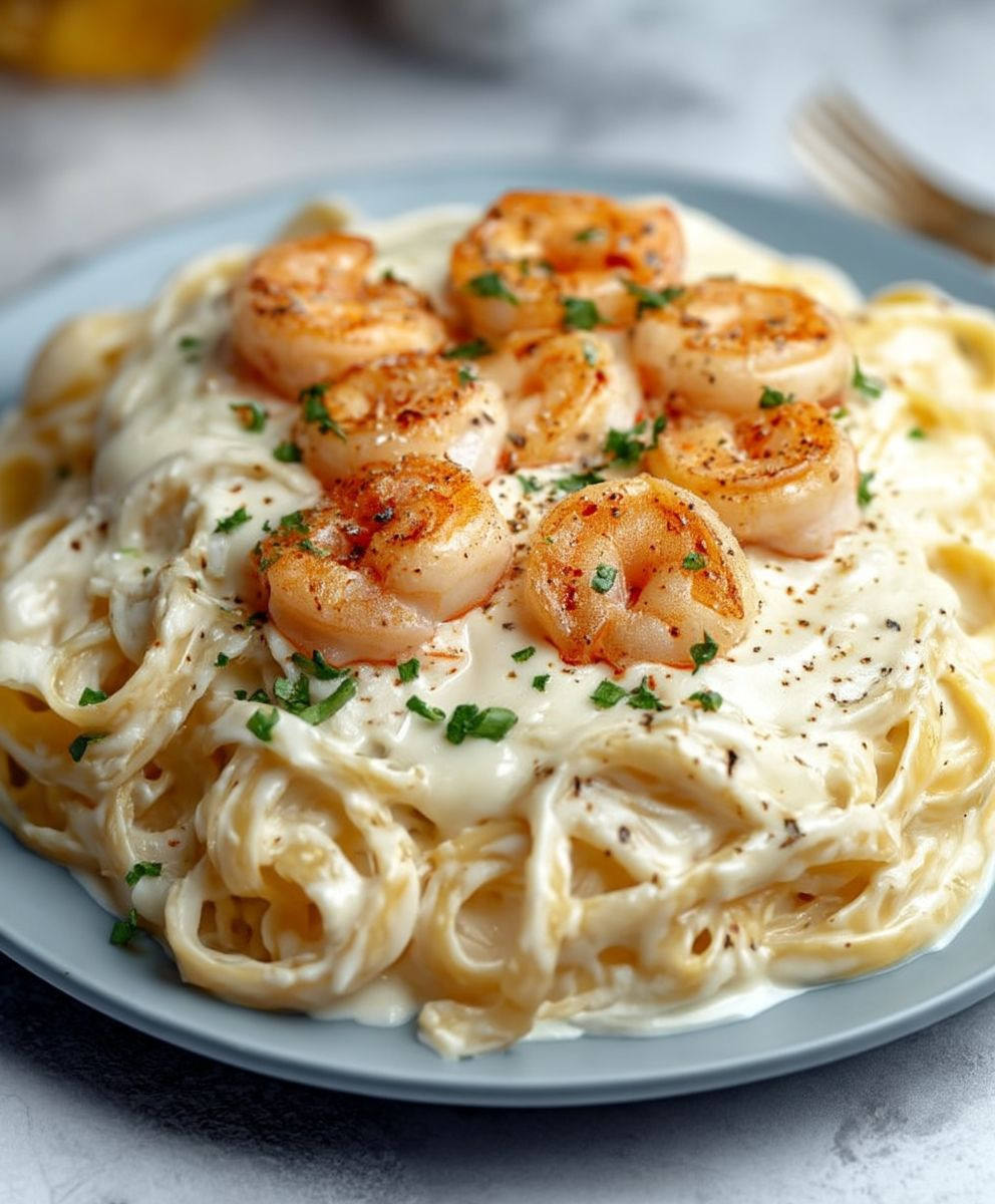 Shrimp Alfredo