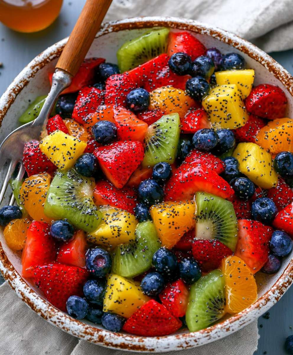 Honey Lime Fruit Salad