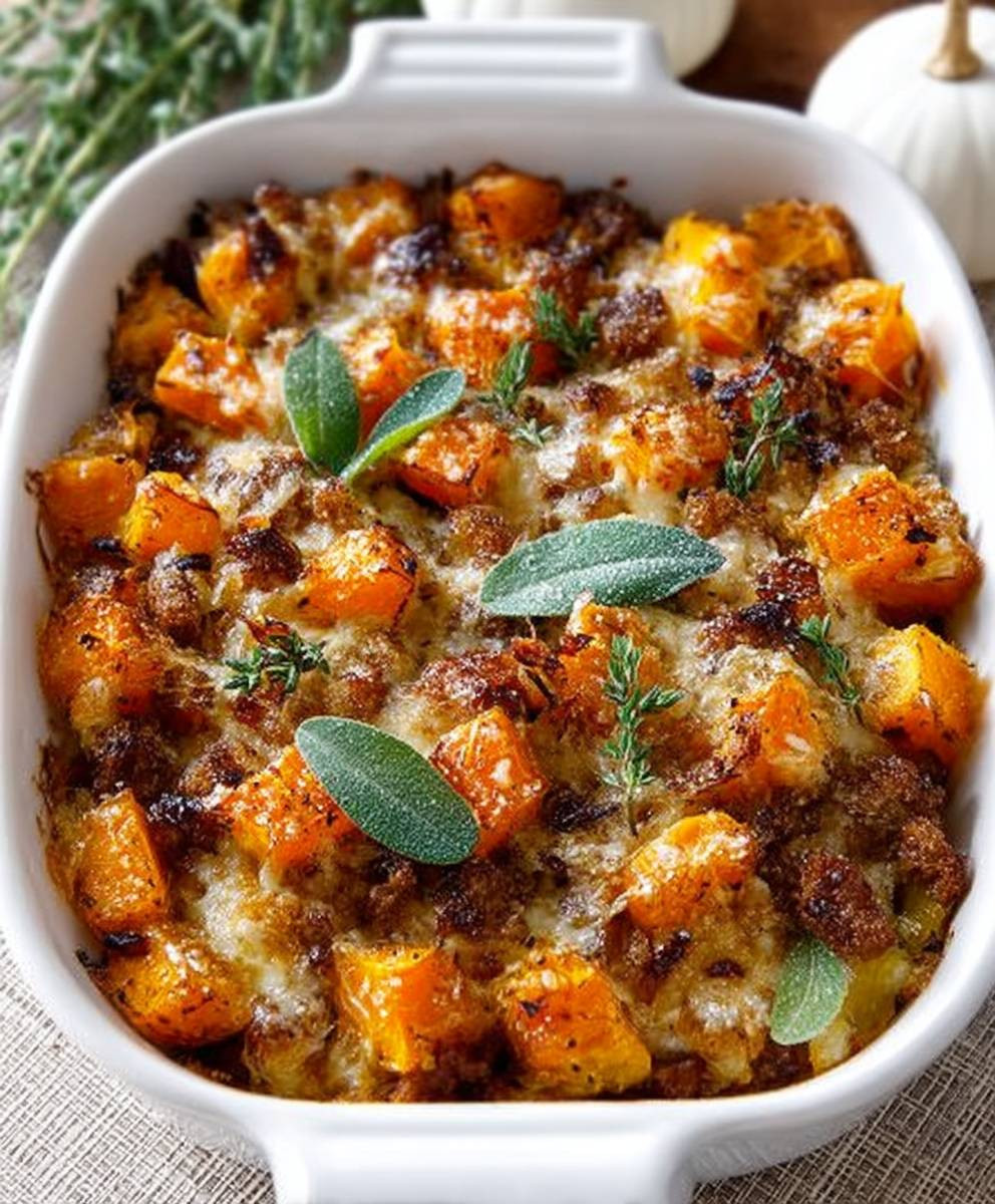 Butternut Squash Casserole