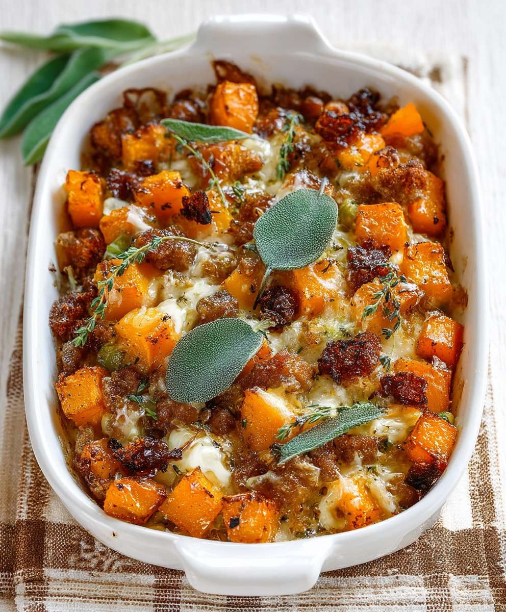 Butternut Squash Casserole