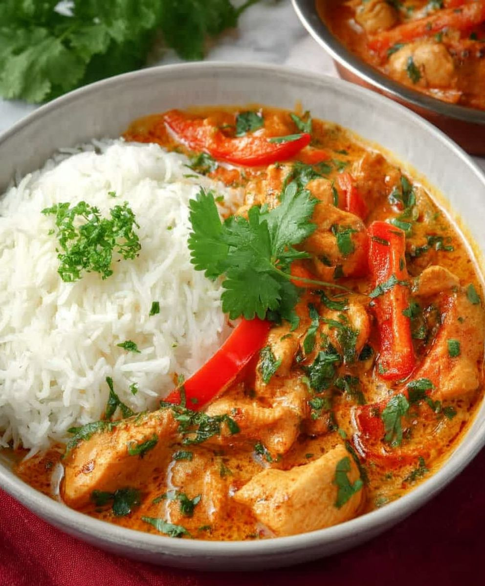 Thai Red Curry Chicken