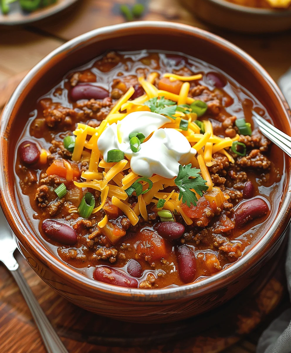 Hearty Beef Pumpkin Chili