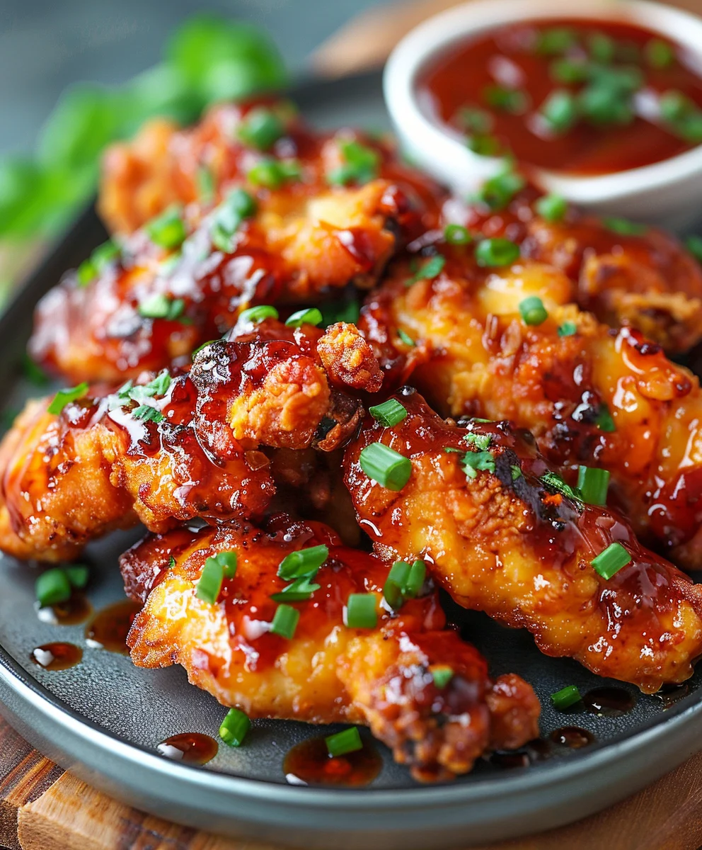 Irresistibly Crispy Beef Bacon Brown Sugar Chicken Tenders