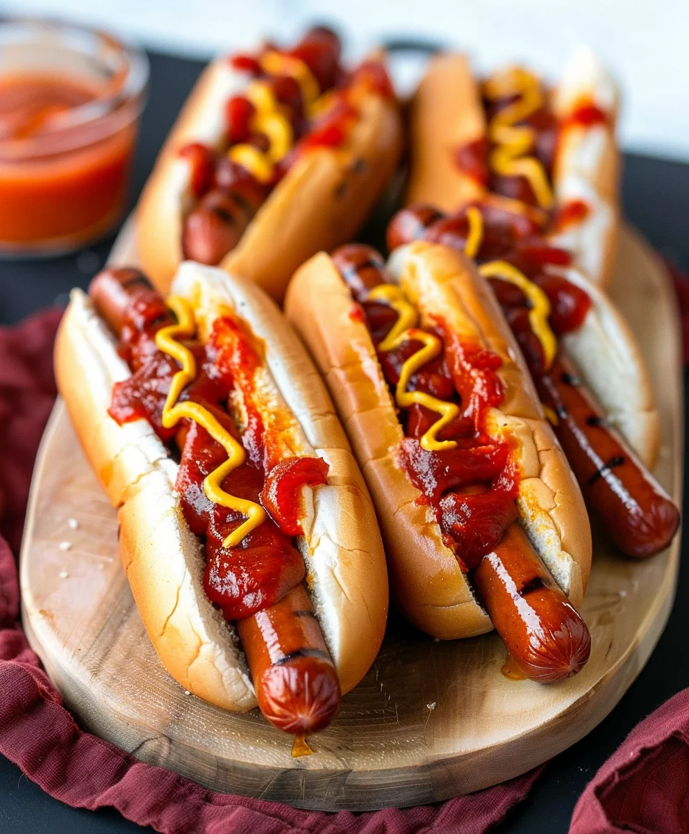 Bloody Severed Finger Beef Hot Dogs for Halloween Fun