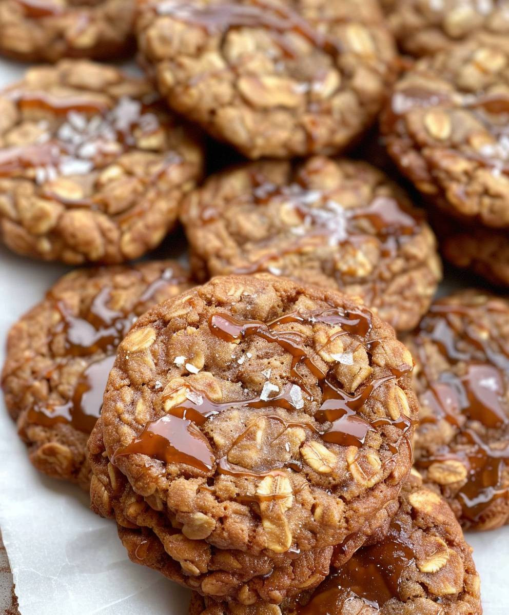 Caramel Oatmeal Cookies