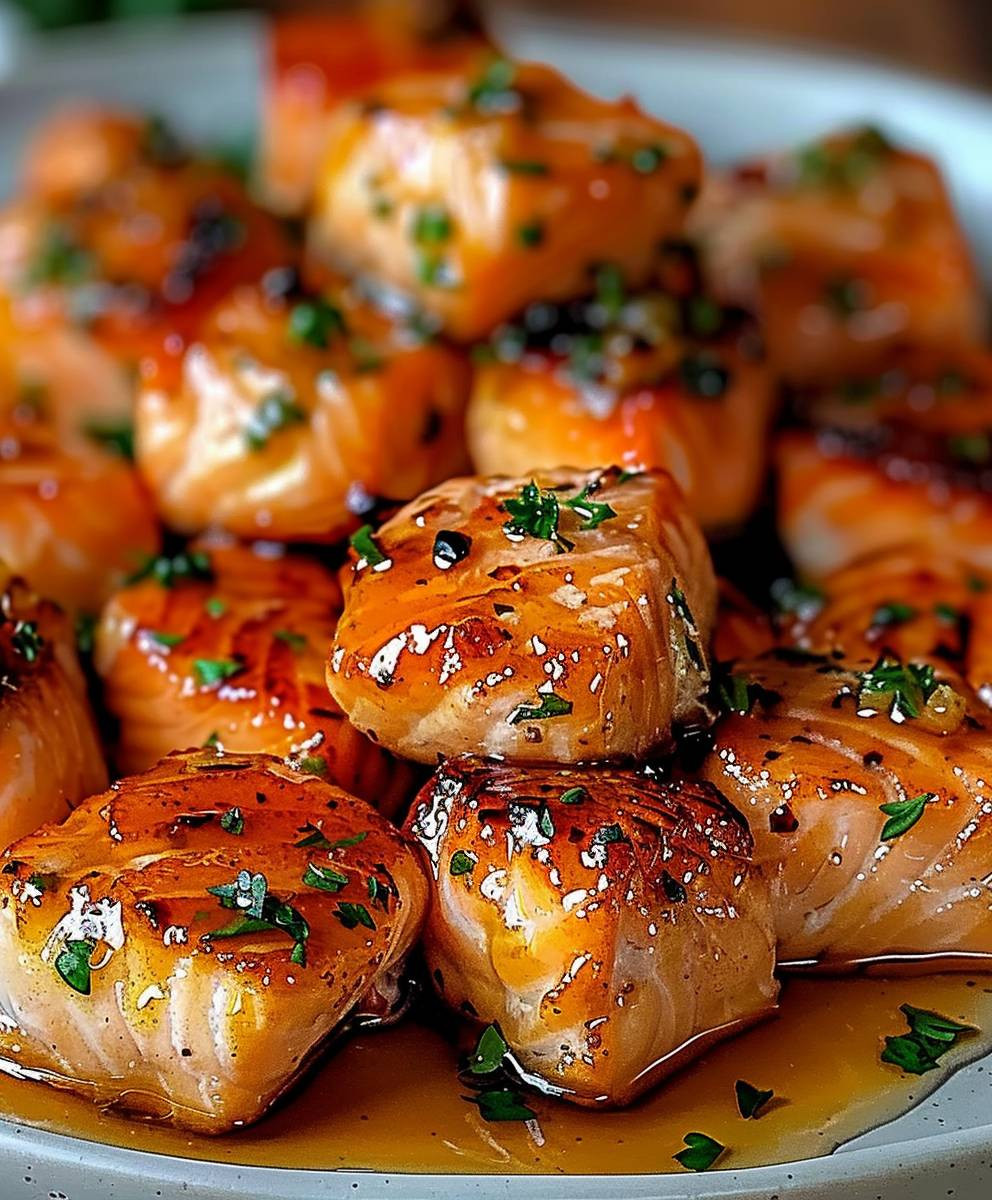 Air Fryer Honey Garlic Salmon