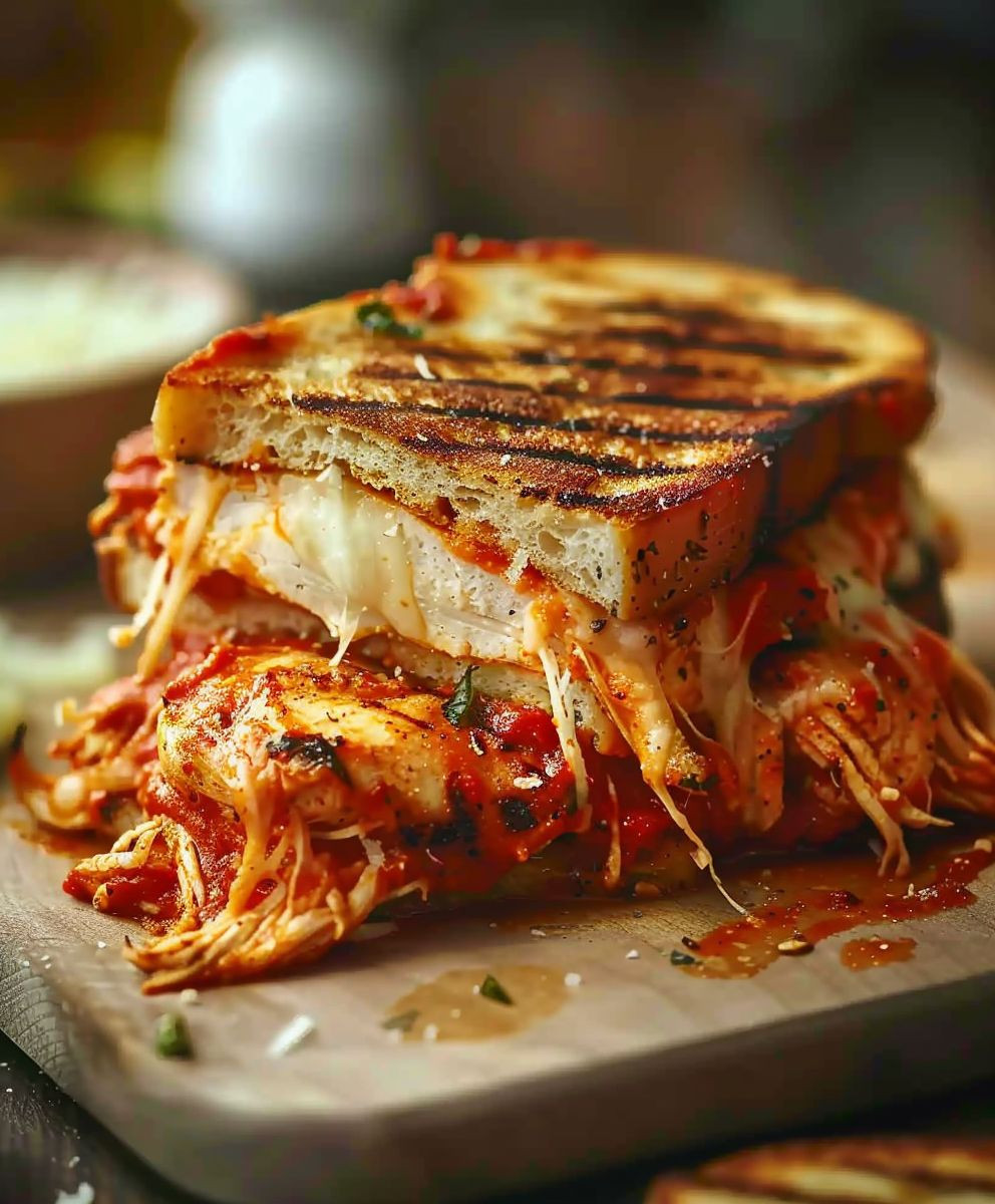 Grilled Chicken Parmesan